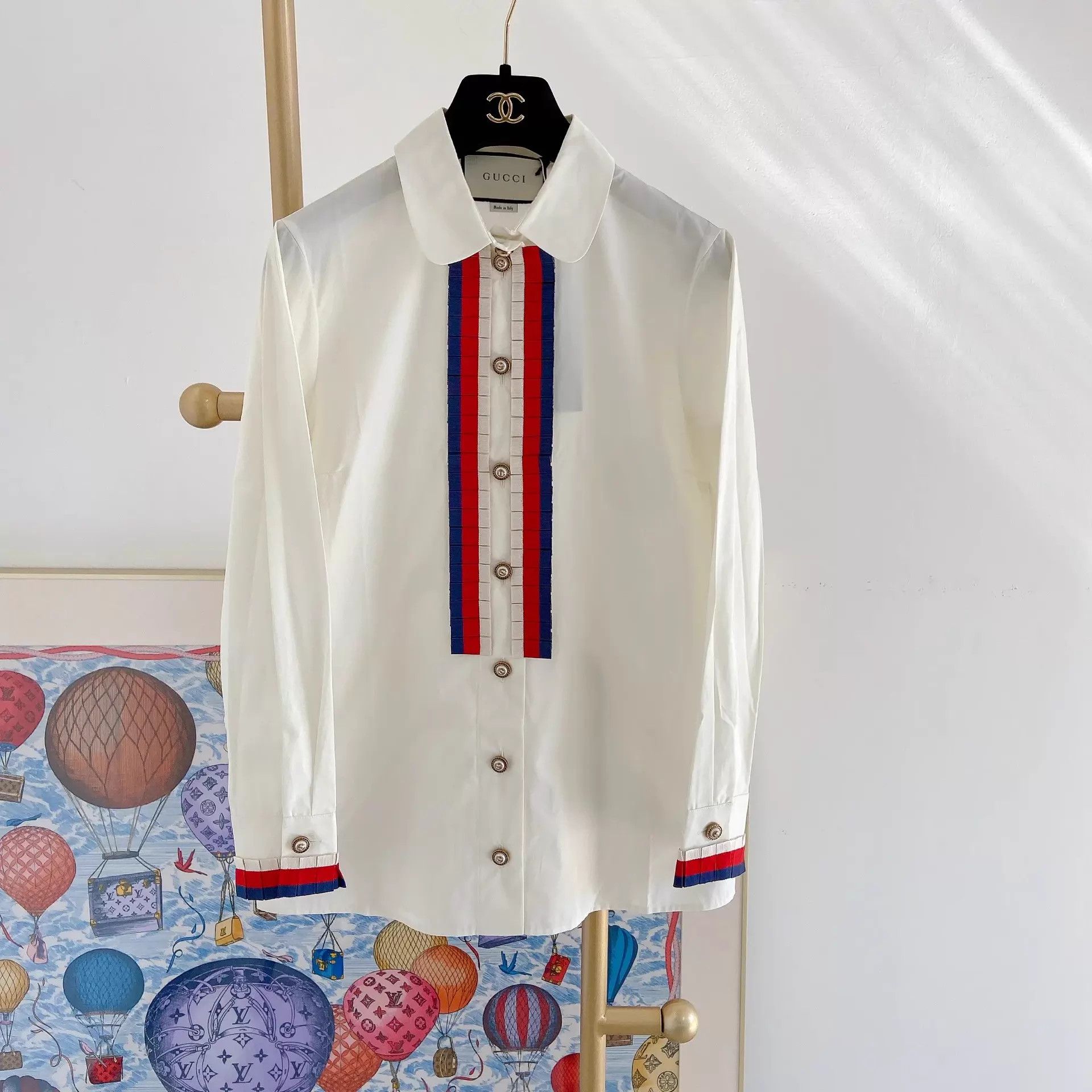 Gucci Gucci white shirt 38 EU pre-owned Size XS / US 0-2 / IT 36-38 - 3 Thumbnail
