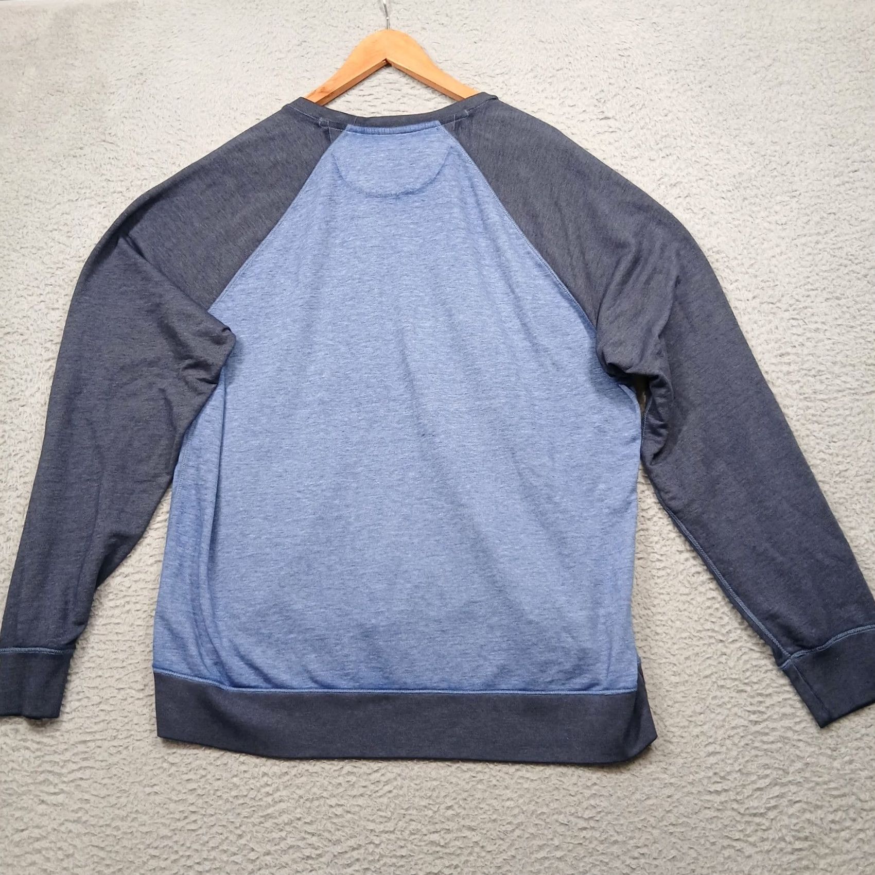 Lucky Brand Lucky Brand Woodstock Sweatshirt Mens XL Blue Graphic Raglan Pullover Crew Size US XL / EU 56 / 4 - 3 Thumbnail