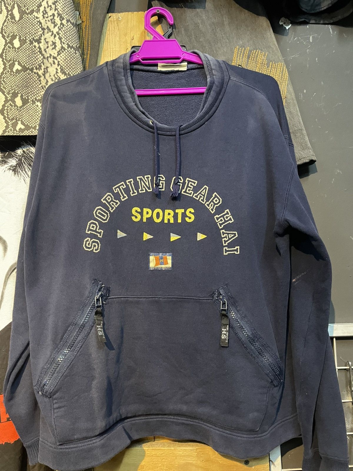 Issey Miyake Authentic vintage HAI ISSEY MIYAKE Sweatshirt Faded Size US L / EU 52-54 / 3 - 1 Thumbnail