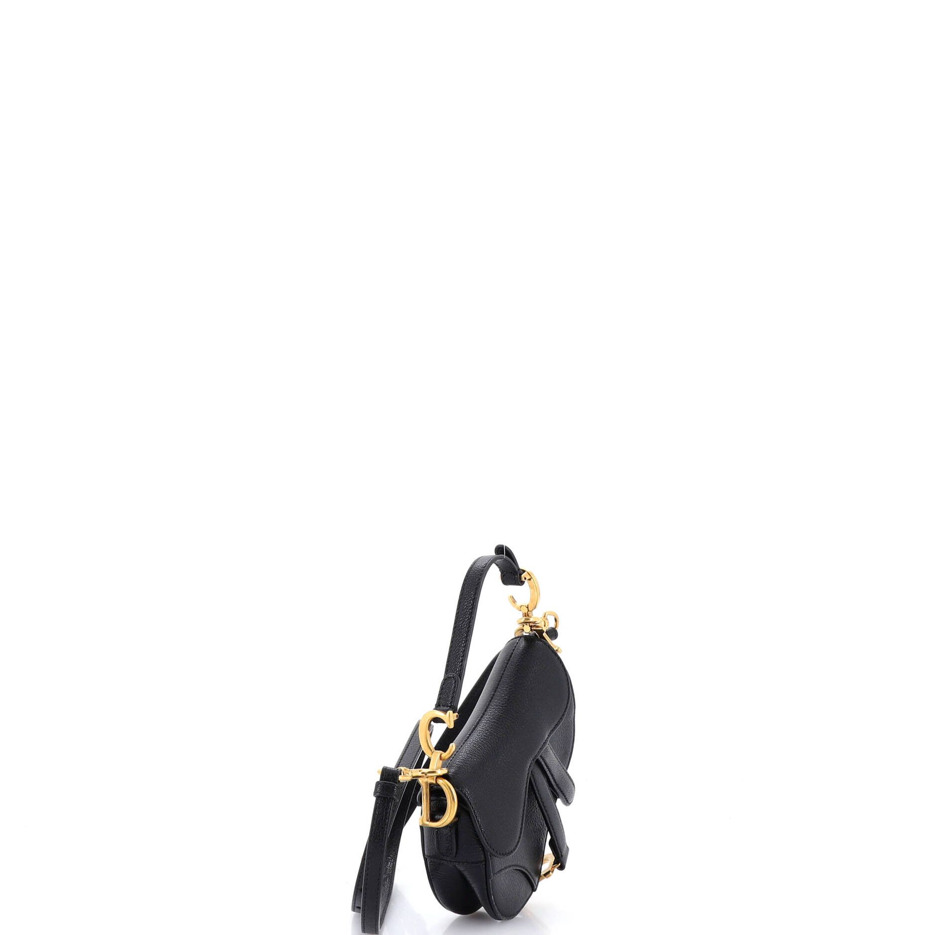 Dior Saddle Handbag Leather Micro Size ONE SIZE - 1 Thumbnail