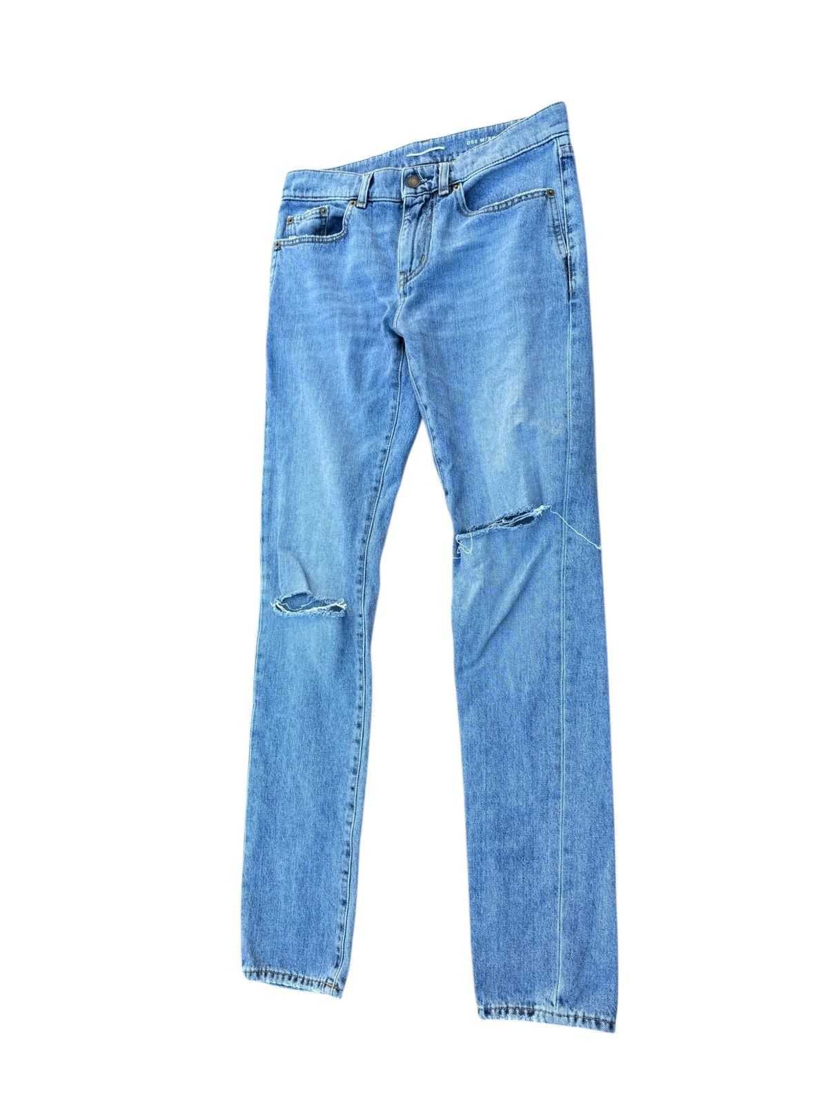 Saint Laurent Paris Saint laurent d02 mens denim Size US 28 / EU 44 - 2 Thumbnail