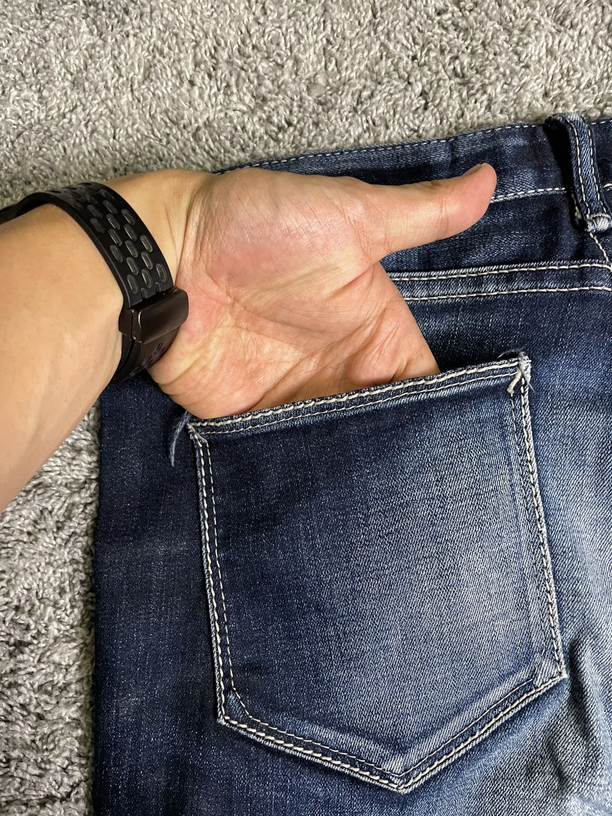 GOSTAR DE FUGA Fuga Skinny Dyed Seasoned Denim Size US 32 / EU 48 - 16 Thumbnail