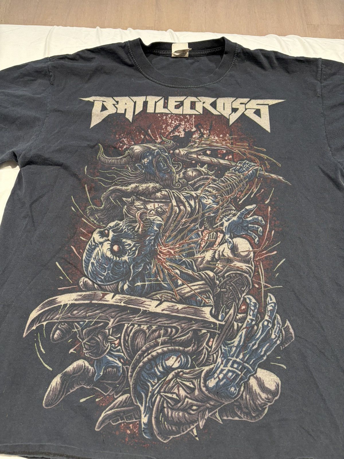 Vintage Battlecross shirt Large Size US L / EU 52-54 / 3 - 1 Thumbnail
