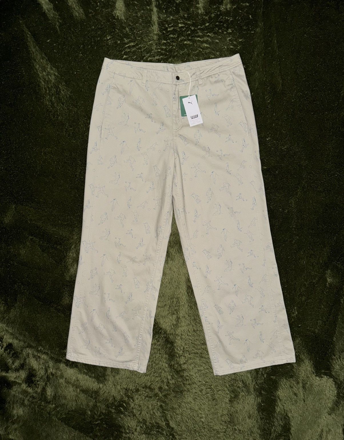 KidSuper × Puma [L] KIDSUPER x PUMA heavy cotton Relaxed Fit Carpenter Pants Size US 34 / EU 50 - 1 Thumbnail