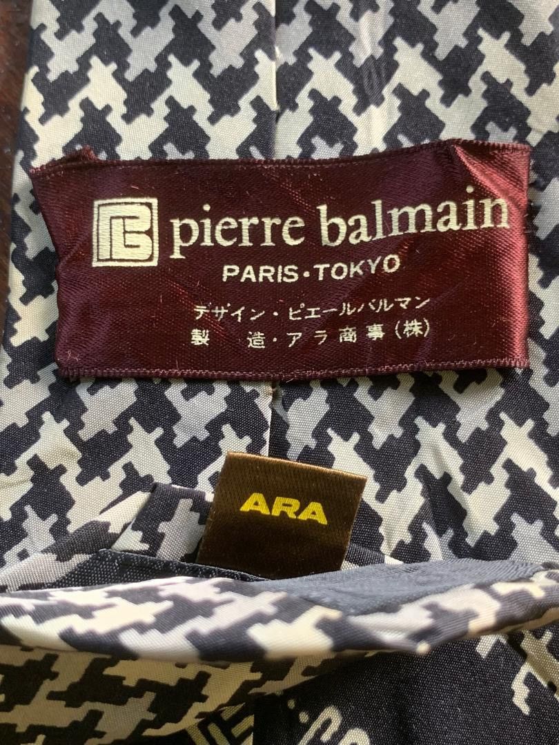 Designer × Pierre Balmain Rare Design Vintage Pierre Balmain Ties Size ONE SIZE - 4 Thumbnail
