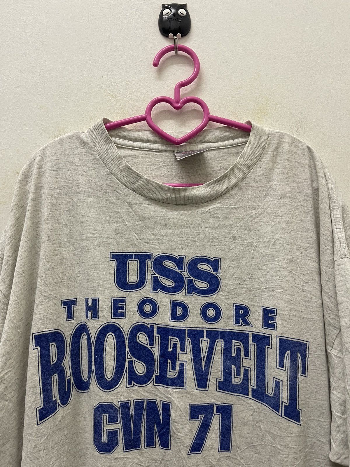 Vintage Rare Vintage USS THEODORE ROOSEVELT CVN 71 Us Navy Size US XXL / EU 58 / 5 - 2 Thumbnail