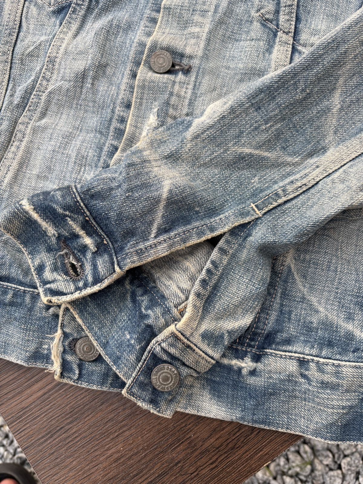 Spellbound Spellbound Japan Trucker Denim Jeans Jacket Y2k Cropped Size US L / EU 52-54 / 3 - 3 Thumbnail