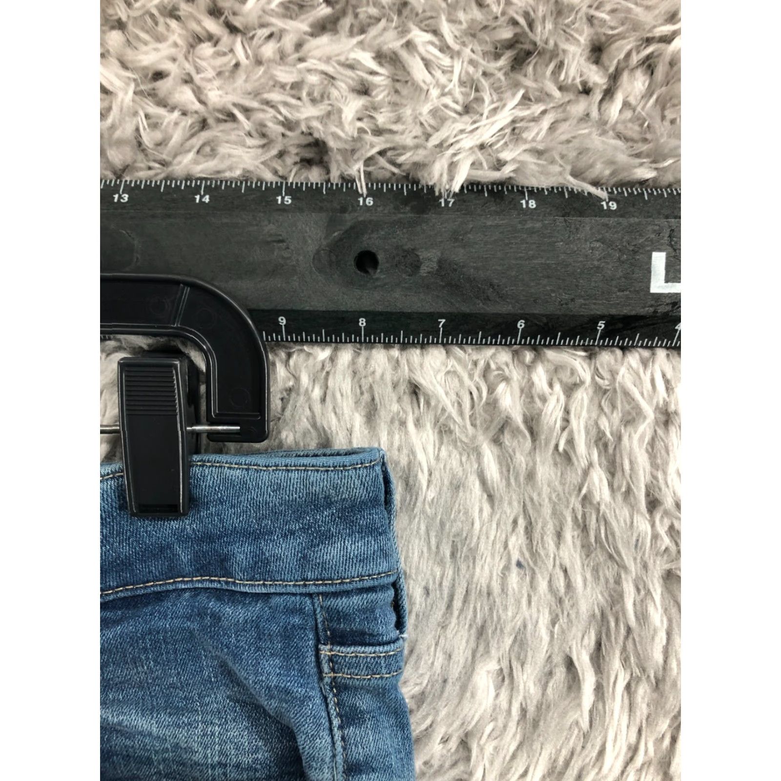 Old Navy VINTAGE Old Navy Rockstar Skinny Jeans Size 10 Long Womens Blue Medium Wash Flaw Size 32" / US 10 / IT 46 - 2 Thumbnail