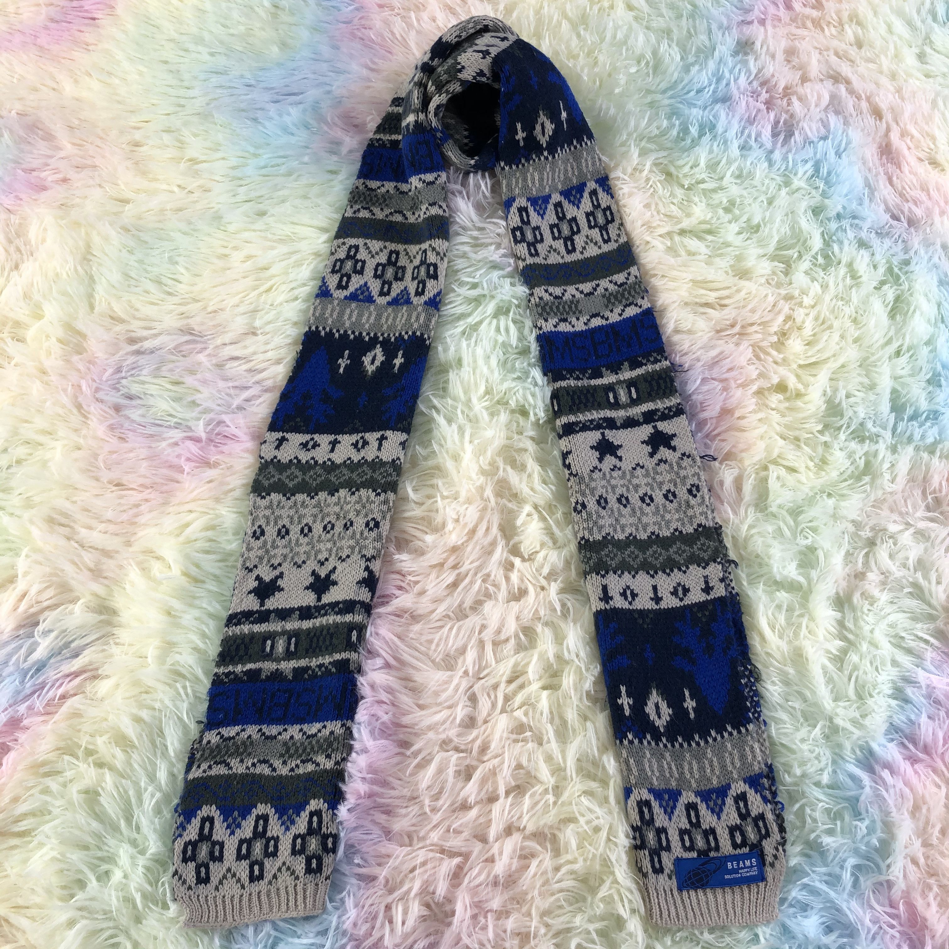 Vintage Beams Scarf / Muffler / Neckwear - KM26 Size ONE SIZE - 1 Thumbnail