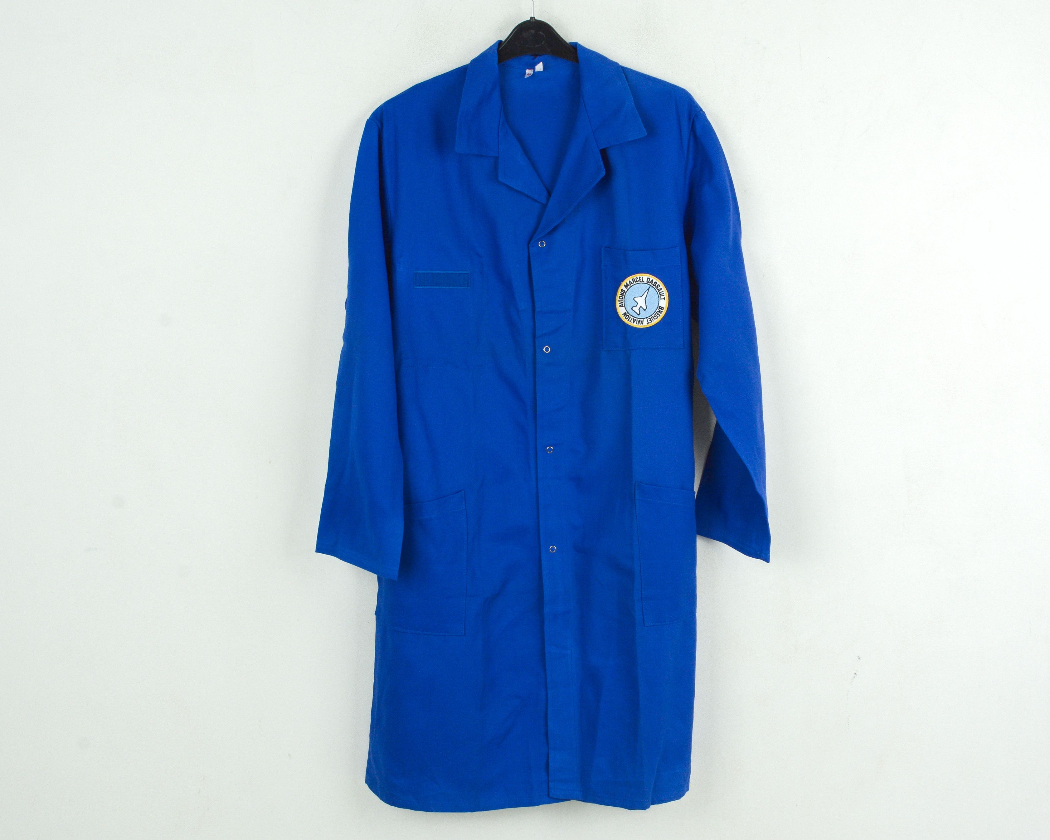 Vintage French Worker S Jacket Coat Blue De Travail Chore Utility Size US S / EU 44-46 / 1 - 2 Thumbnail