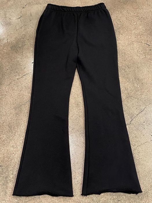 Blank Flare Sweatpants Black 22oz 750gsm Gallery Dept Chrome Owens ...