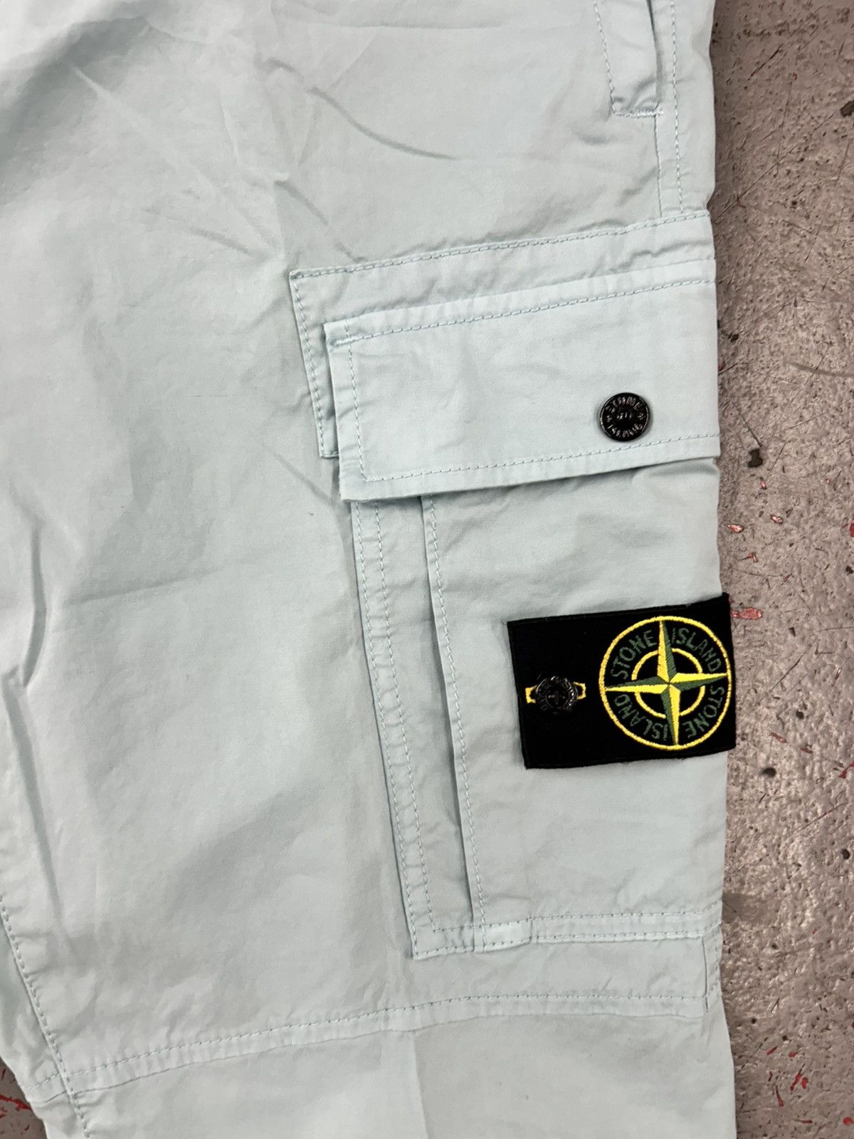 Stone Island Stone Island ‘Sky Blue” Cargo Pants/Trousers Size 33 NEW Size US 33 - 2 Thumbnail