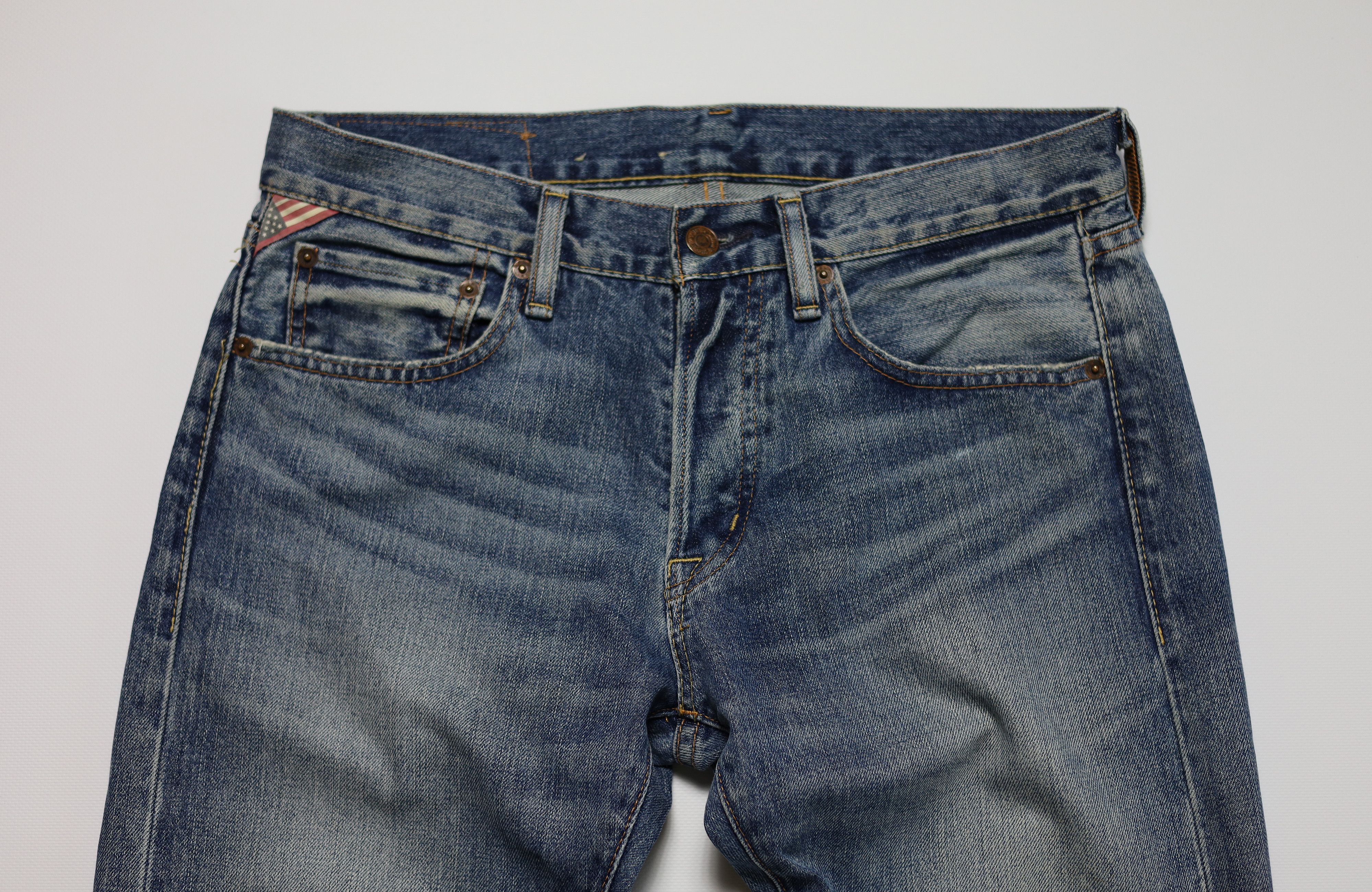 Denim & Supply Ralph Lauren Denim and Supply Ralph Lauren Slim Faded Distressed Jeans Size US 31 - 3 Thumbnail