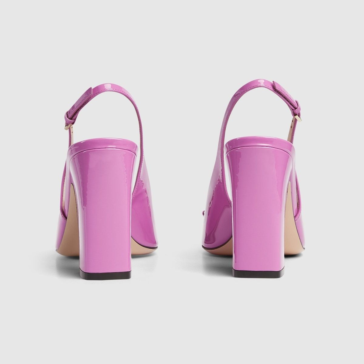 Gucci oc11z1025 Horsebit Slingback in Pink Size US 6 / IT 36 - 4 Thumbnail