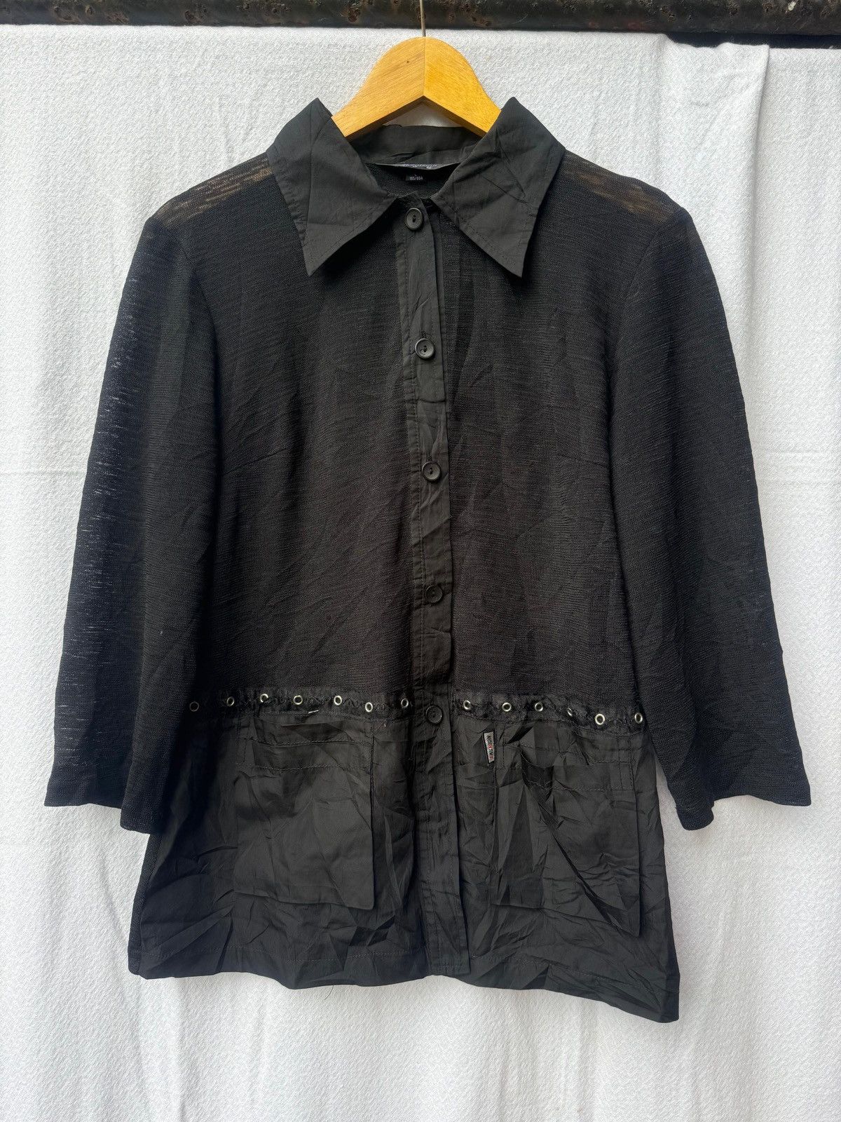 Japanese Brand Japanese fishnet button shirt Size US M / EU 48-50 / 2 - 1 Thumbnail