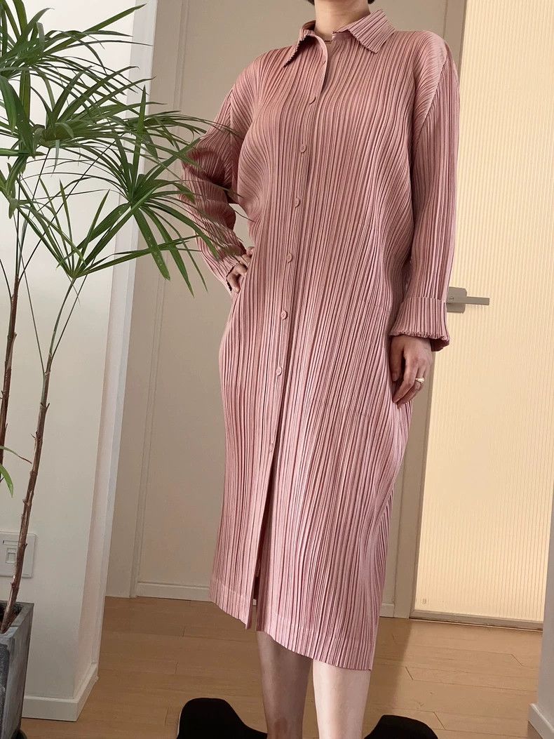 Issey Miyake Issey Miyake size:4 Pink pleated cardigan Size XS / US 0-2 / IT 36-38 - 5 Thumbnail