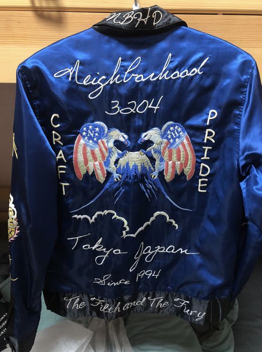 Neighborhood Neighborhood 15ss souvenir jacket | Grailed