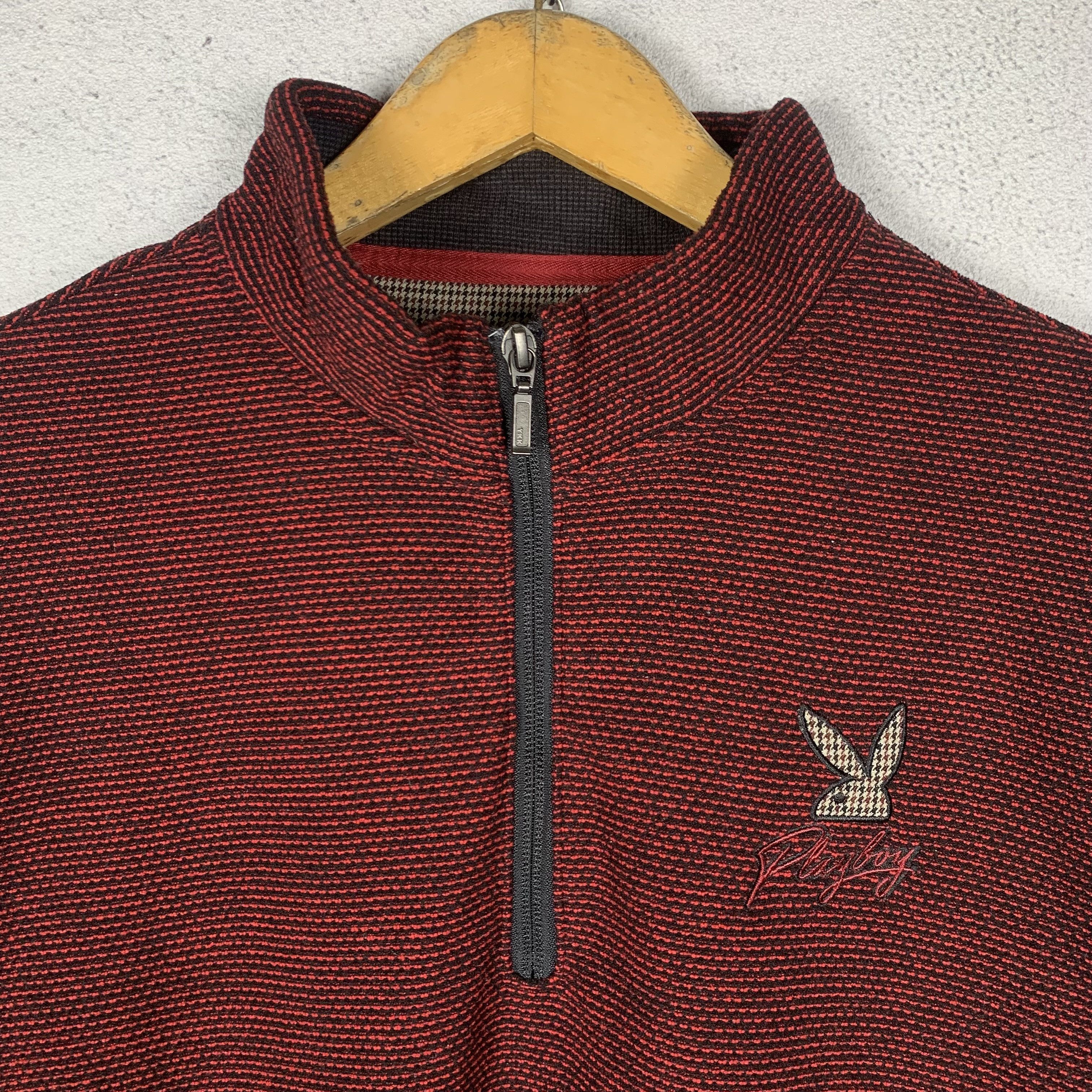 Playboy Vintage Playboy Halfzip Sweatshirt Crewneck Size US L / EU 52-54 / 3 - 3 Thumbnail