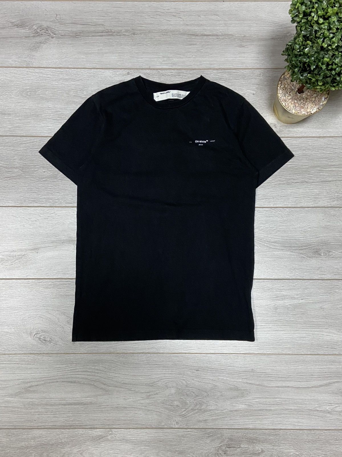 Off-White Off-White 2013 small logo t-shirt Size US S / EU 44-46 / 1 - 4 Thumbnail