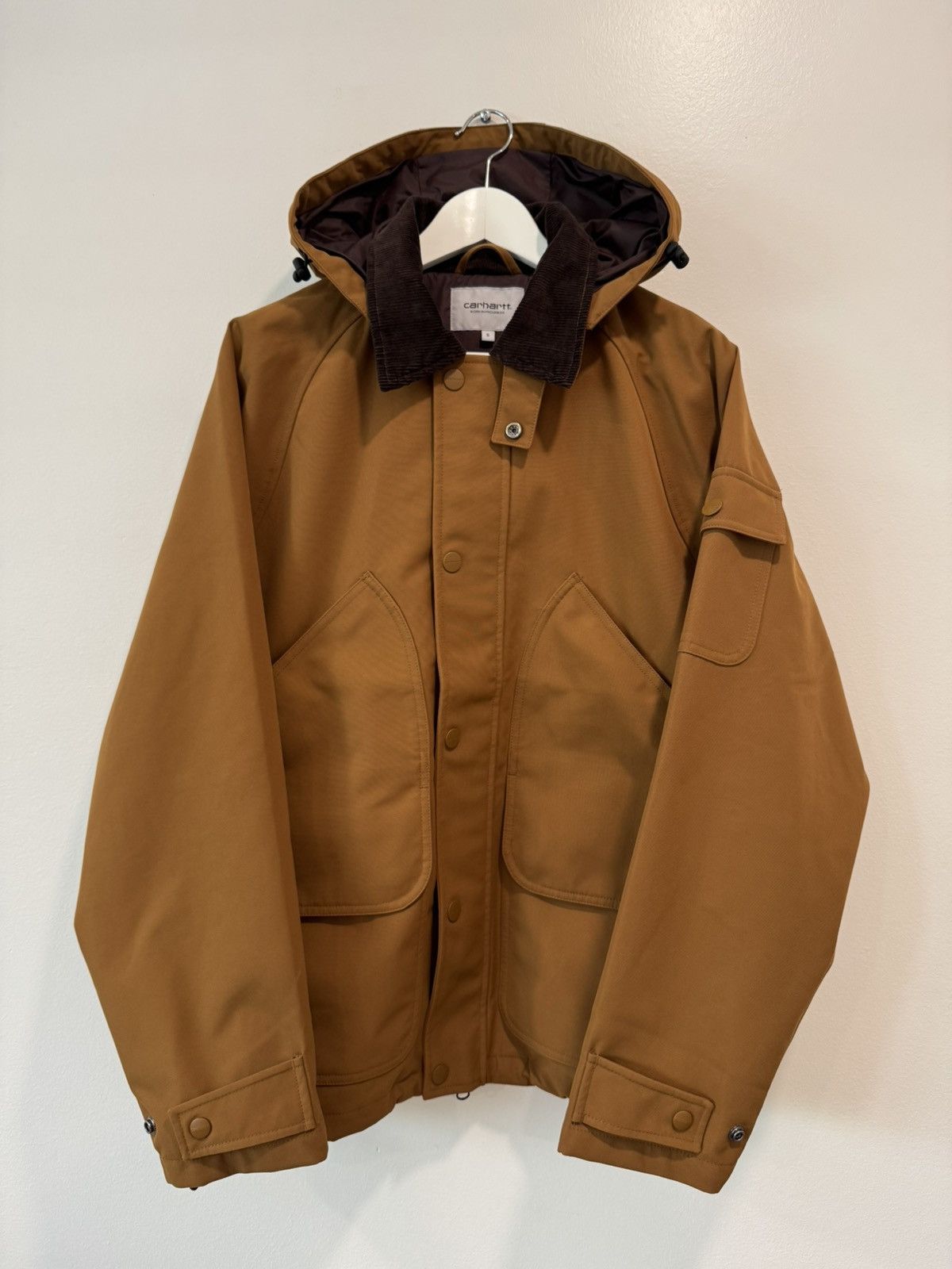 Carhartt Wip Carhartt WIP Clarton Jacket Tobacco Brown Size Small Size US S / EU 44-46 / 1 - 1 Thumbnail