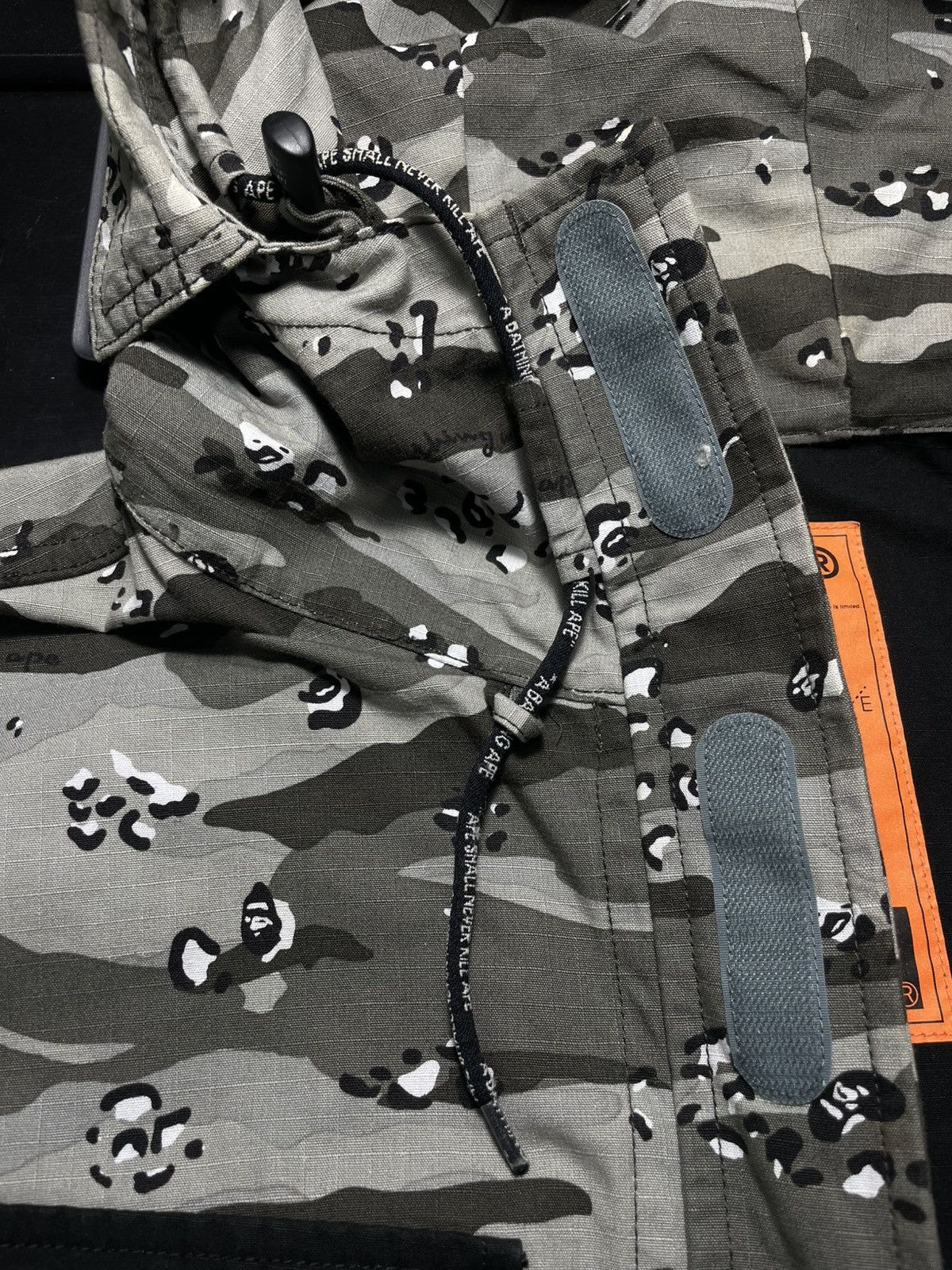 Bape A Bathing Ape (BAPE) Desert Camo Loose Fit Military Jacket Size US XL / EU 56 / 4 - 3 Thumbnail