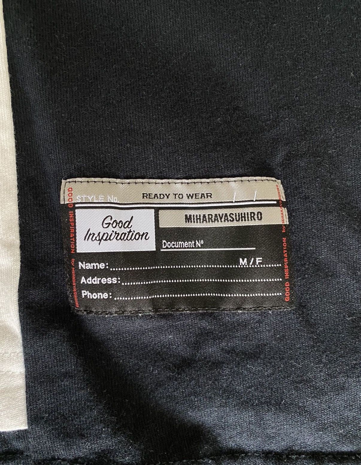 Designer × GU × Maison MIHARA YASUHIRO Designer Miharayasuhiro Japanese Oversized Tshirt Size US S / EU 44-46 / 1 - 5 Thumbnail