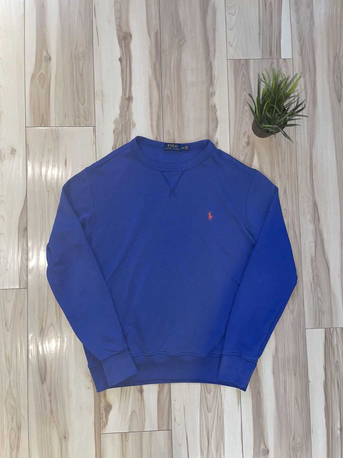Polo Ralph Lauren Sweatshirt Polo Ralph Lauren Navy Luxury Streetwear Size US M / EU 48-50 / 2 - 1 Thumbnail