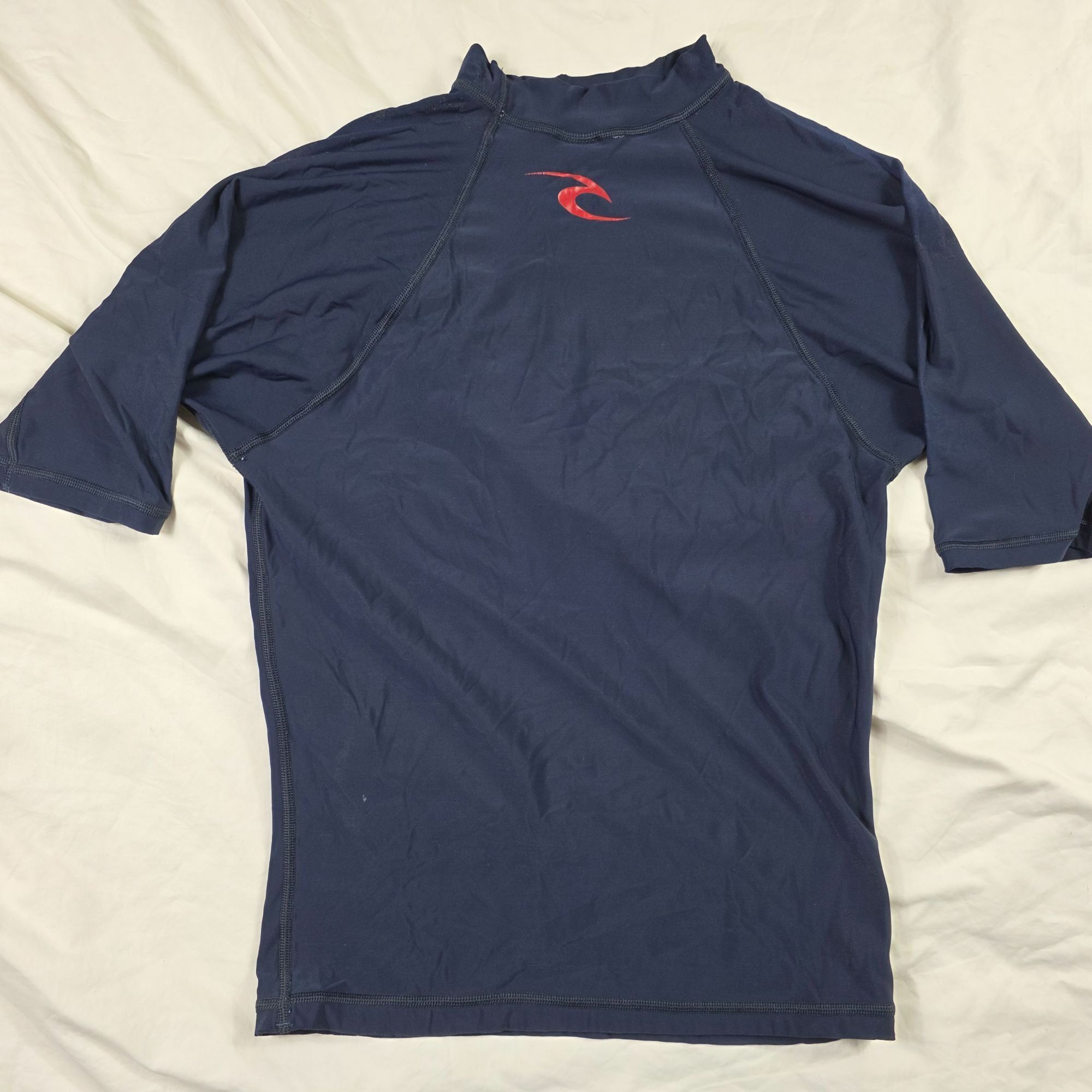 Rip Curl Rip Curl Planet Rashguard Mens Medium Blue Classic Short Sle Size US M / EU 48-50 / 2 - 2 Thumbnail