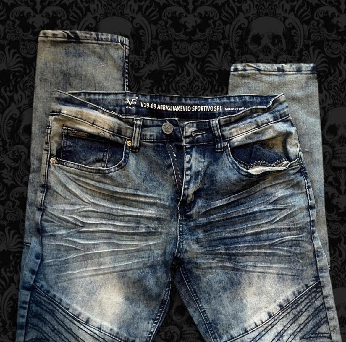 Versace Versace ♠️ 19-69 Abbigliamento Sportivo SRL Jeans Size 30" / US 8 / IT 44 - 2 Thumbnail