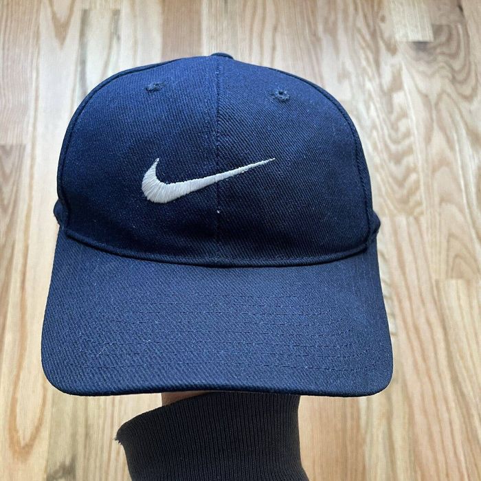 Nike Vintage 90's Nike Swoosh Logo Tiger Woods Snapback Hat Cap | Grailed