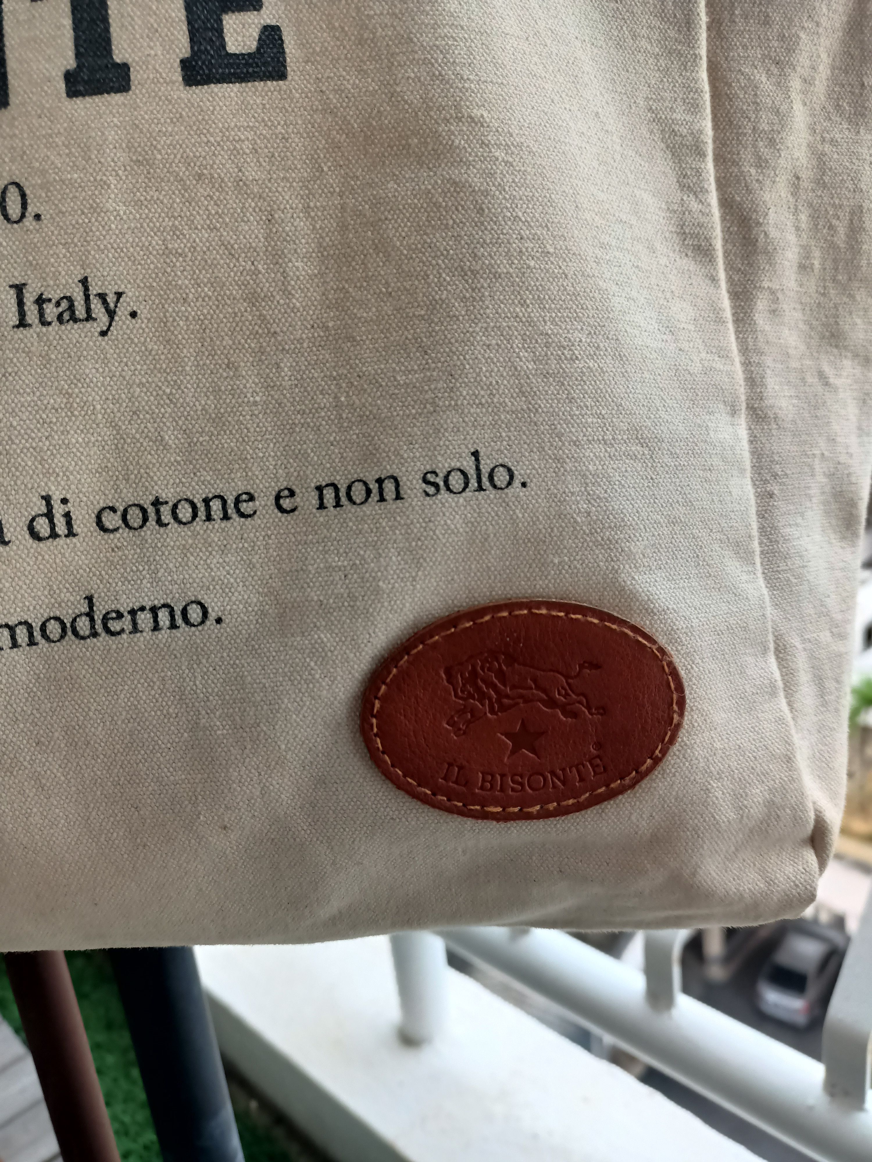 Il Bisonte IL Bisonte duck canvas tote bag combo 2pc Size ONE SIZE - 5 Thumbnail