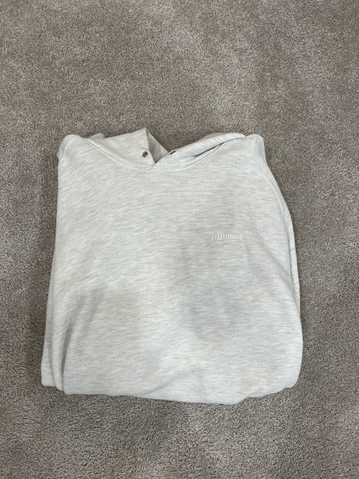 image of Jjjjound Oatmeal Hoodie, Men's (Size Large)