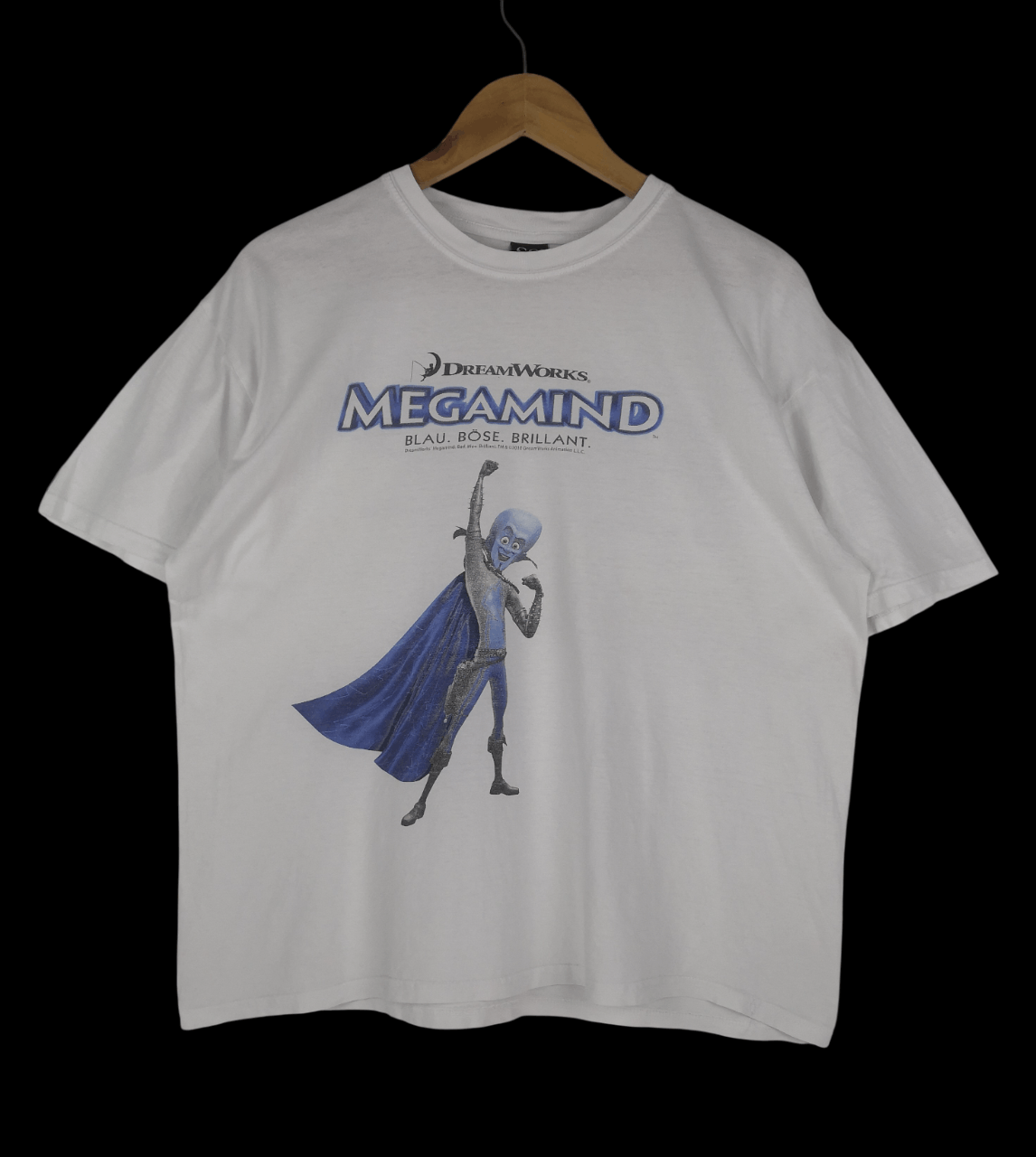 Vintage Vintage Megamind T-Shirt Movie Tee Dream Works Size US XL / EU 56 / 4 - 1 Thumbnail
