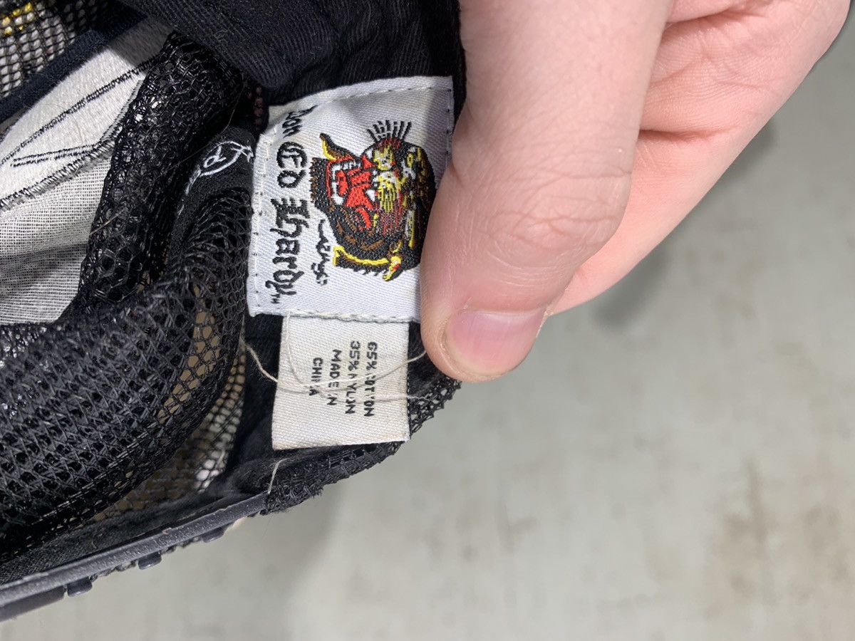Ed Hardy Black on black Ed Hardy Mopping devil trucker hat Size ONE SIZE - 5 Thumbnail