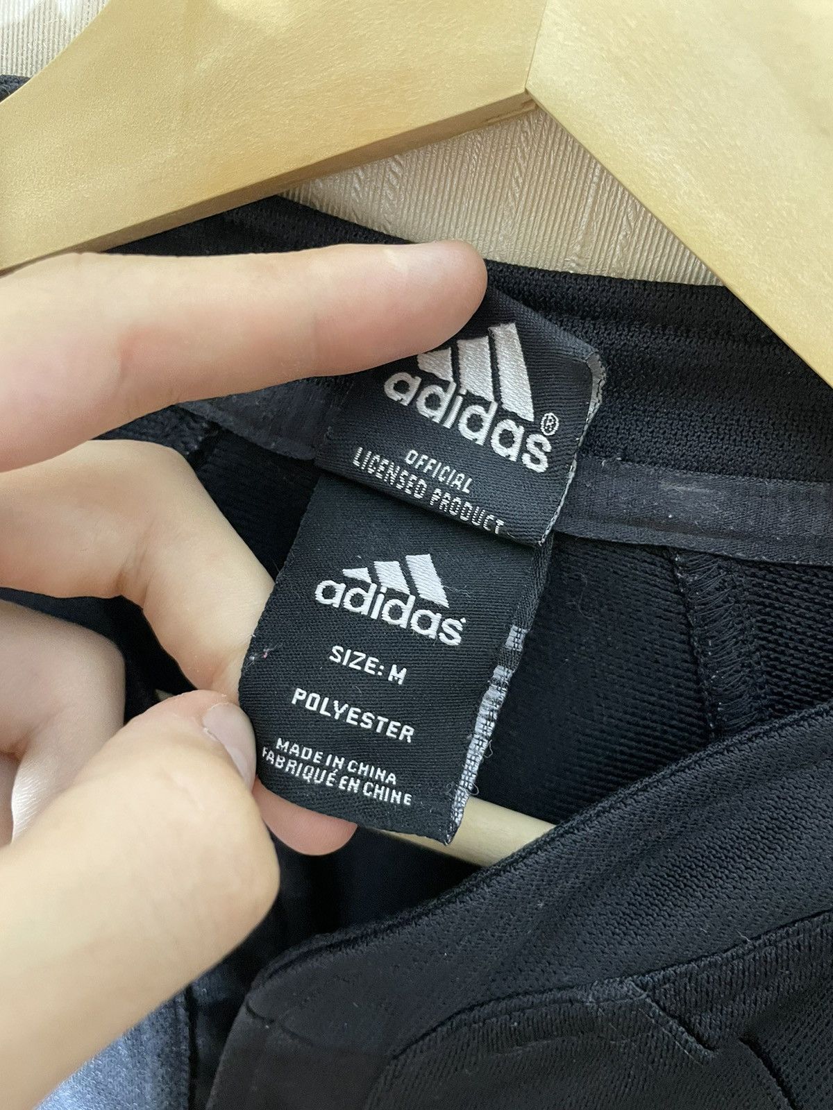 Adidas × Vintage Adidas All Blacks 2005 vintage jersey Size US M / EU 48-50 / 2 - 6 Thumbnail