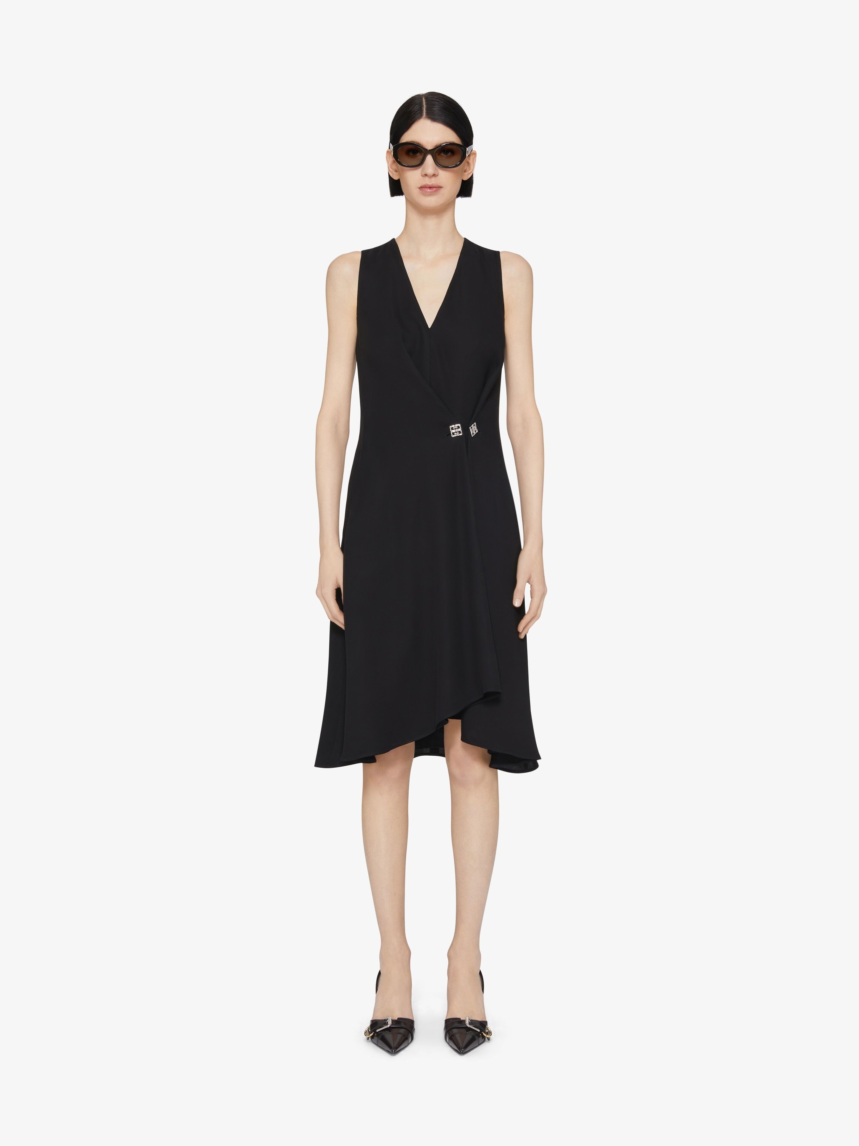 Givenchy o1w1db10126 Dress in Black Size XS / US 0-2 / IT 36-38 - 2 Thumbnail