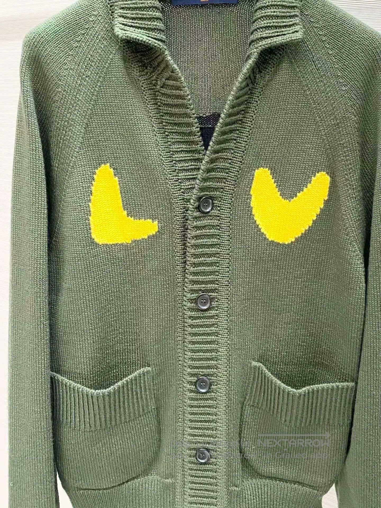 Louis Vuitton Louis Vuitton X NIGO Knitted Cardigan. Size US S / EU 44-46 / 1 - 4 Thumbnail