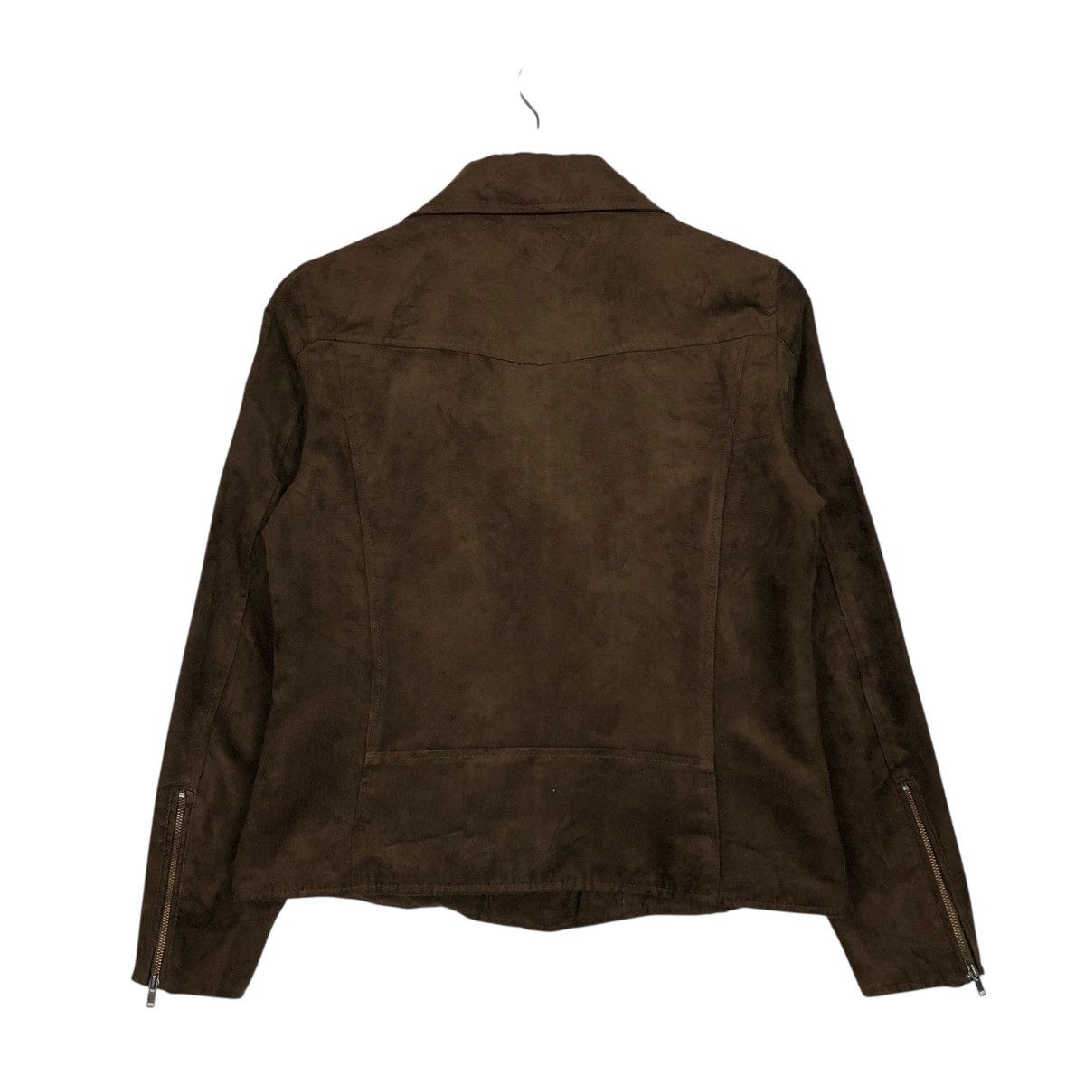 Japanese Brand 🔥CROPPED SUEDE SOFT JACKET DOUBLE COLLAR UNIQLO ISSEY MIYAKE Size US S / EU 44-46 / 1 - 10 Thumbnail