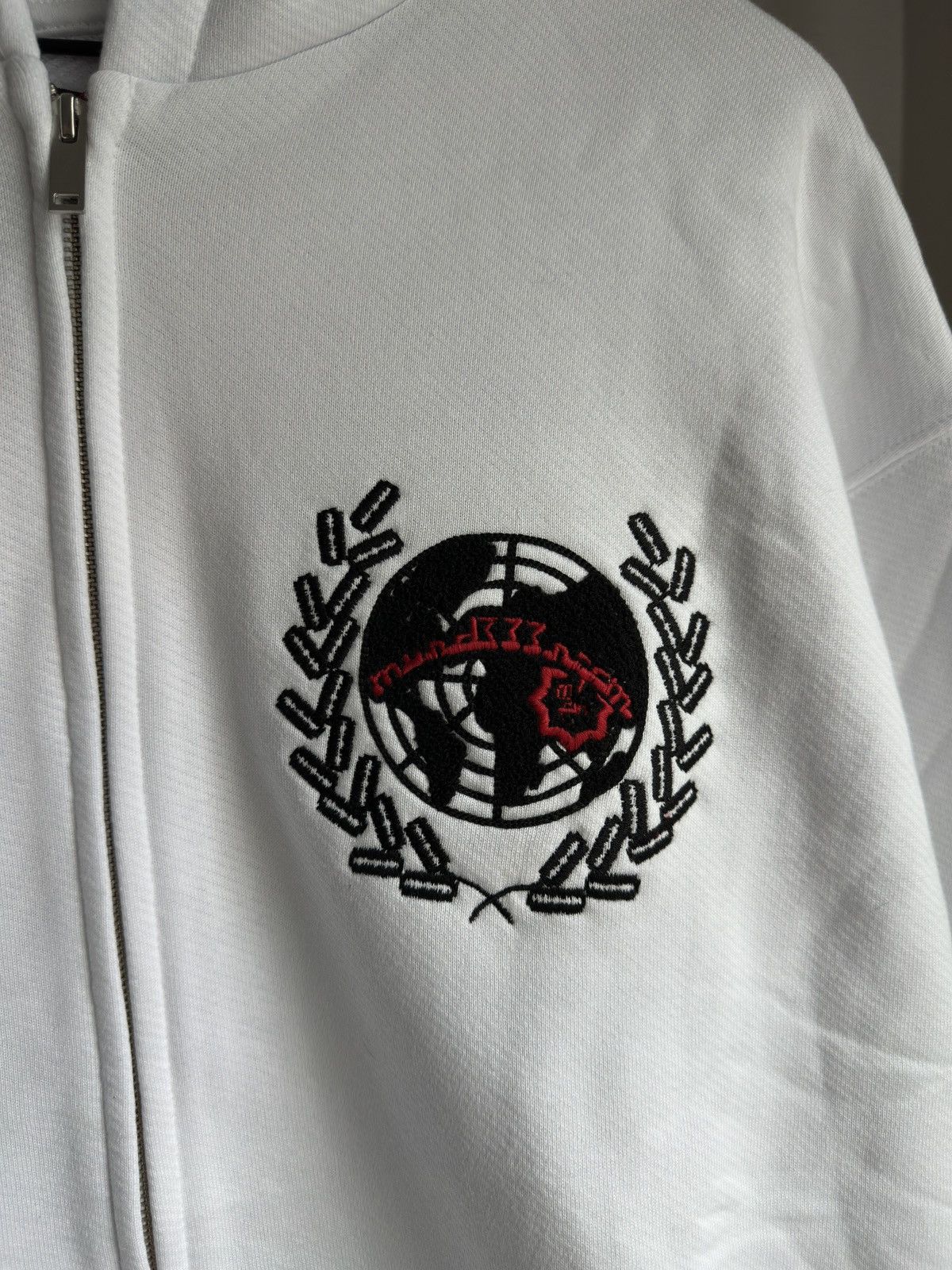 murd333r.fm Peacemaker V2 Zip Up Hoodie White Size US S / EU 44-46 / 1 - 3 Thumbnail