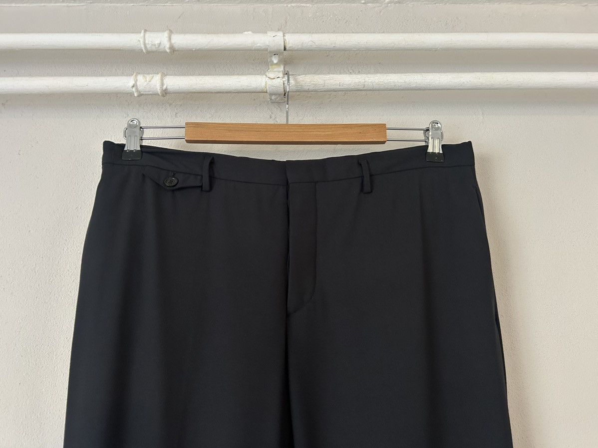 Prada Prada Wool-Blend Dress Pants in Charcoal Black (Size 52) Size US 36 / EU 52 - 3 Thumbnail