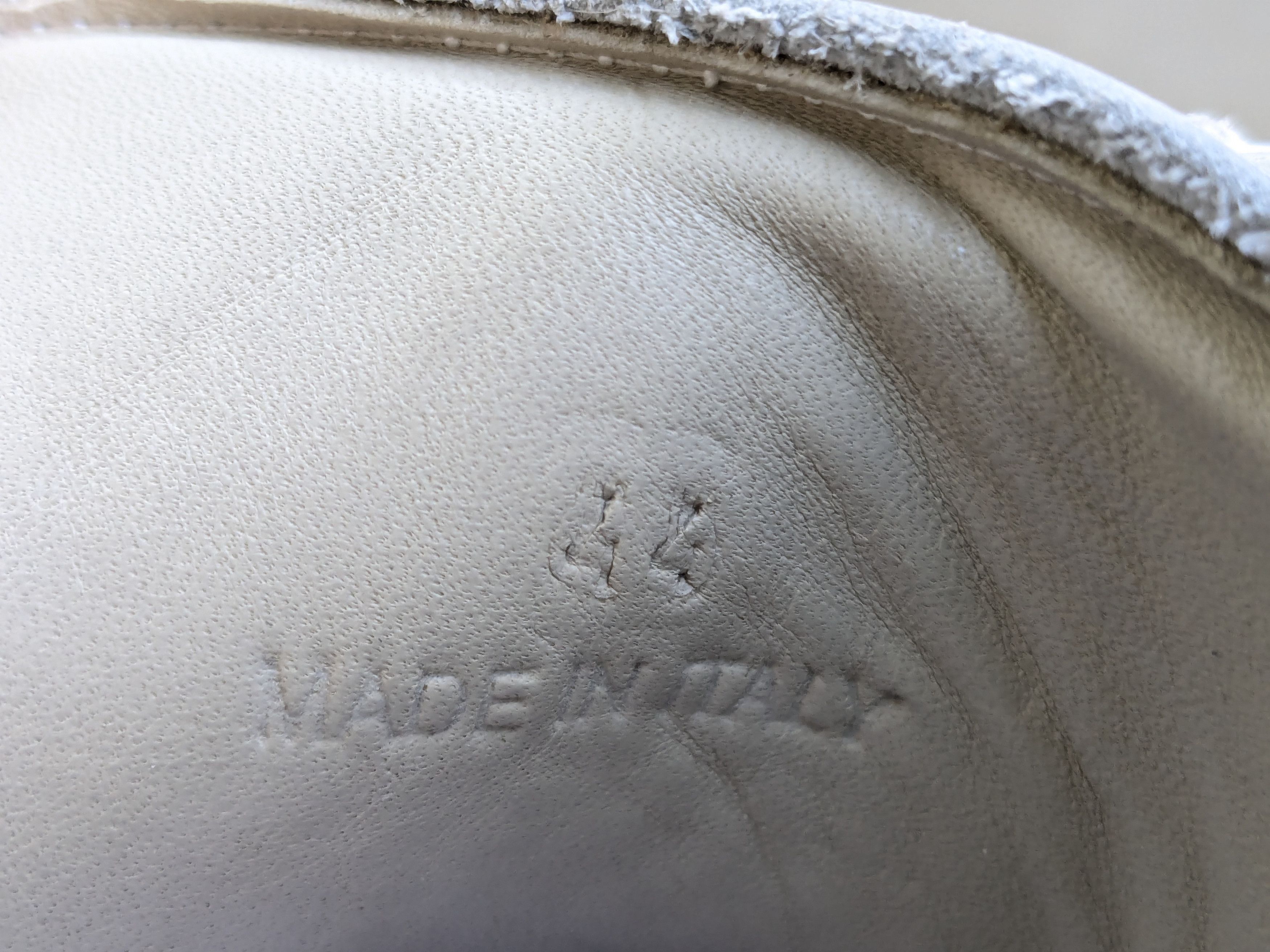 Maison Margiela Maison Margiela GAT Replica White Gray 11 44 Suede High Size US 11 / EU 44 - 6 Thumbnail