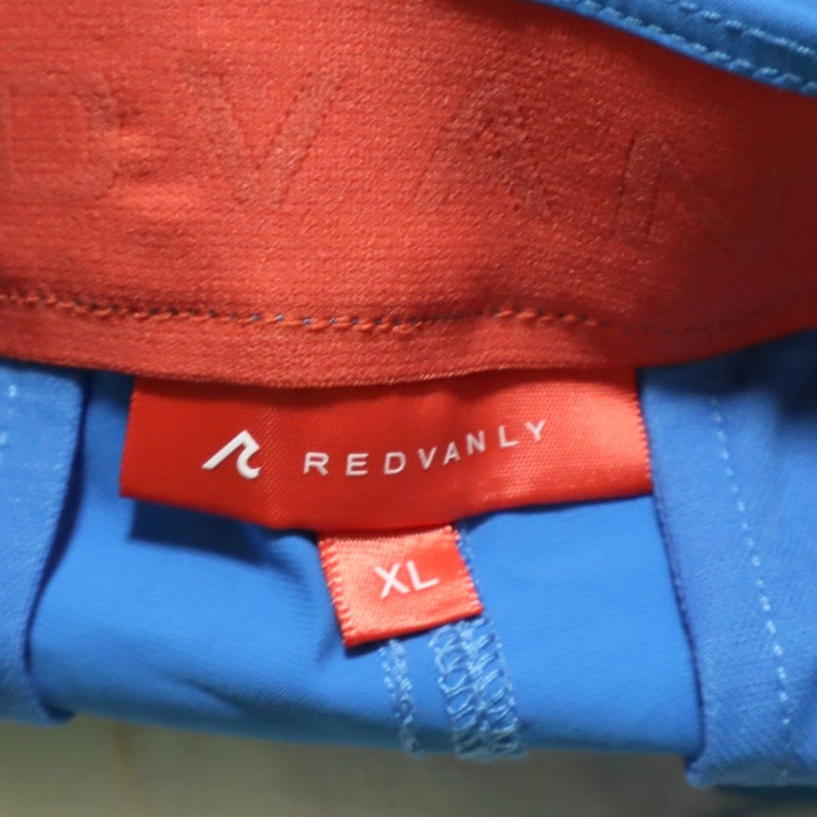 Vintage Redvanly High Stretch Hanover Nylon Woven Golf Shorts Blue Men's XL Size US 36 / EU 52 - 7 Thumbnail