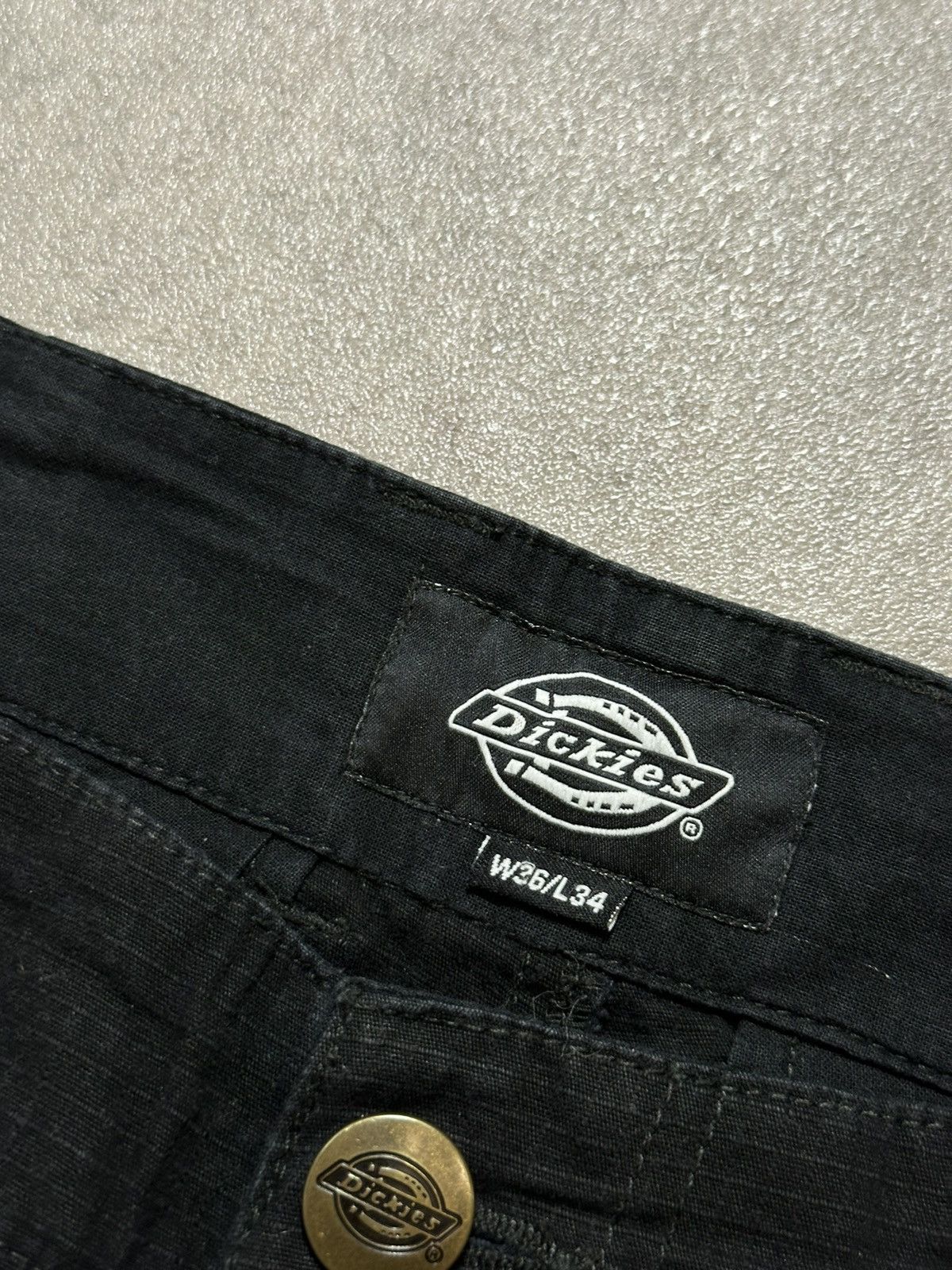 Dickies × Vintage Mens Vintage Baggy Pant Dickies Cargo Multi pocket Size US 36 / EU 52 - 8 Thumbnail