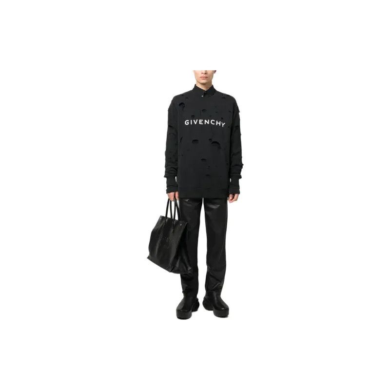 Givenchy o1srvl11e0125 Sweatshirt in Black Size US L / EU 52-54 / 3 - 2 Thumbnail
