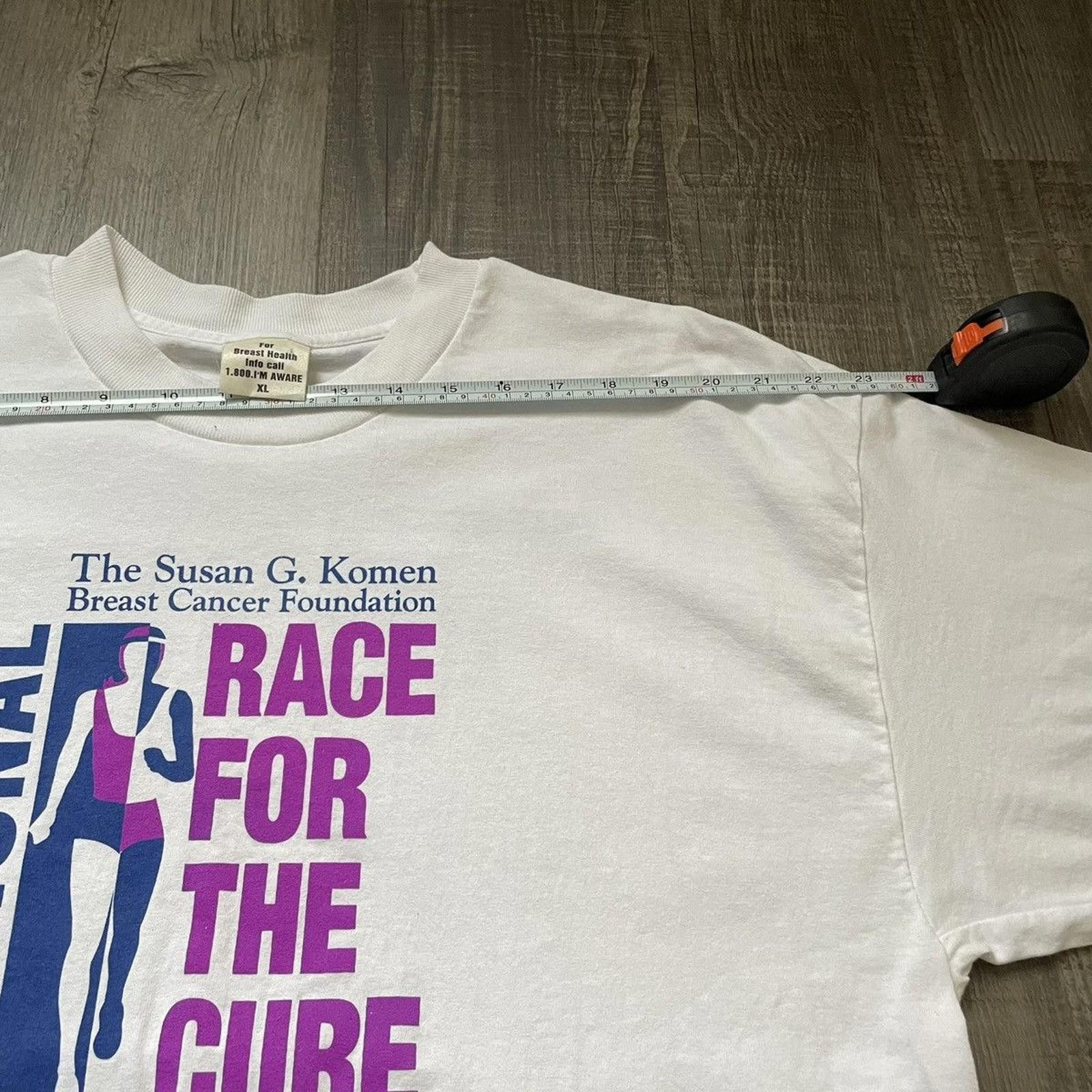 Vintage VINTGE • "Komen" Pre-Shrunk Tee (XL) Size US XL / EU 56 / 4 - 3 Thumbnail