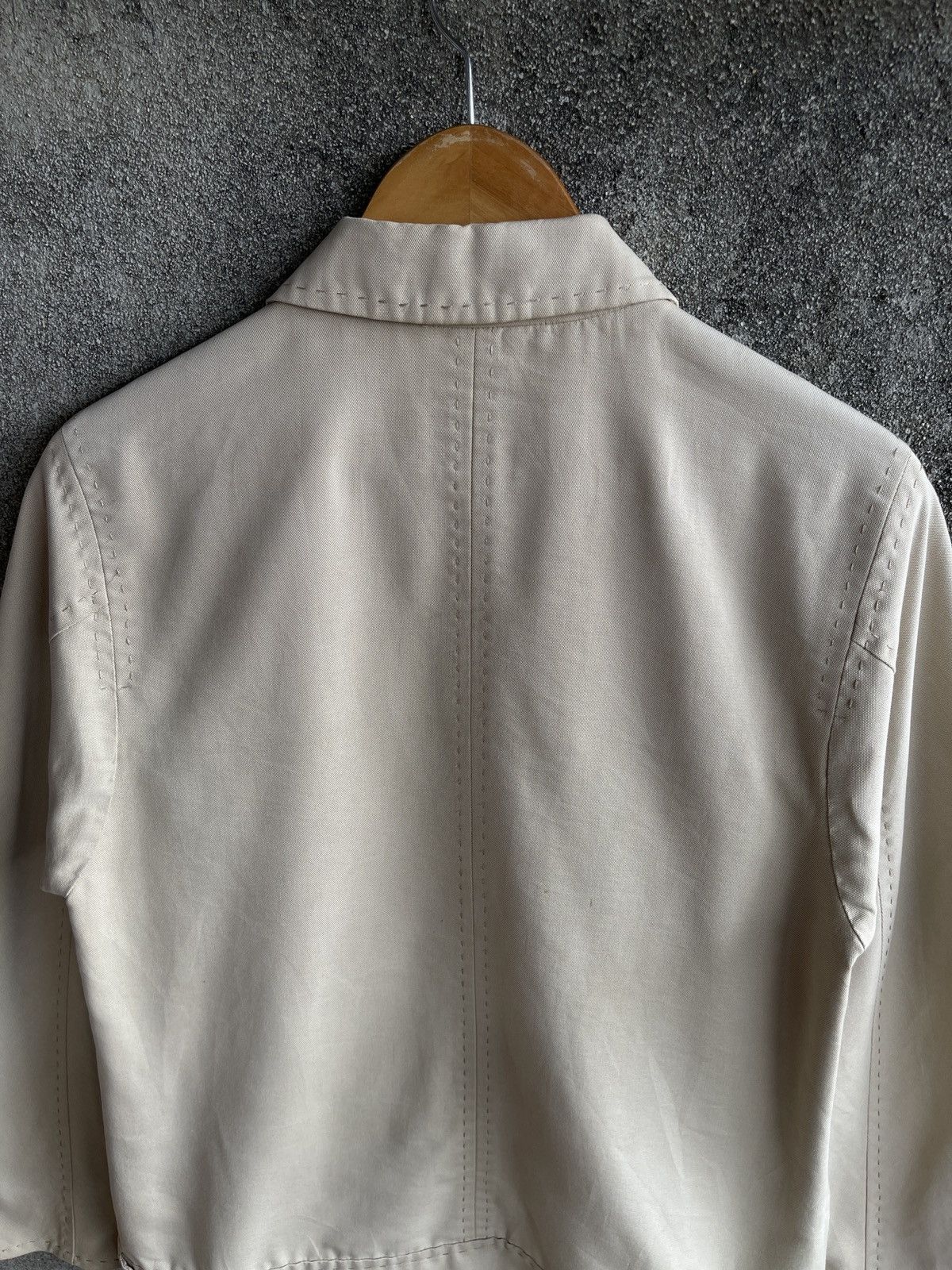 Max Mara Vintage🔥MAX MARA🔥Thread Design AvantGarde Jacket Very Rare Size S / US 4 / IT 40 - 8 Thumbnail
