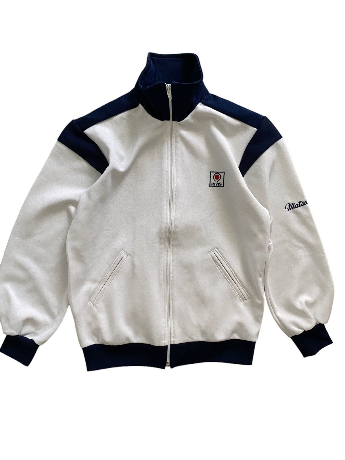 Japanese Brand vintage JAPAN NISSAN MOTO ZAMA TENNIS CLUB tracktop jacket Size US M / EU 48-50 / 2 - 8 Thumbnail