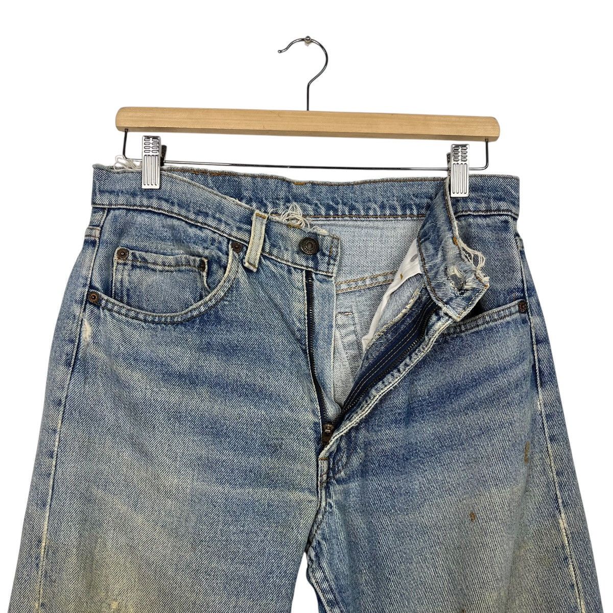 Levi's Vintage 90s Levis Distressed Denim Jeans Size US 30 / EU 46 - 14 Thumbnail