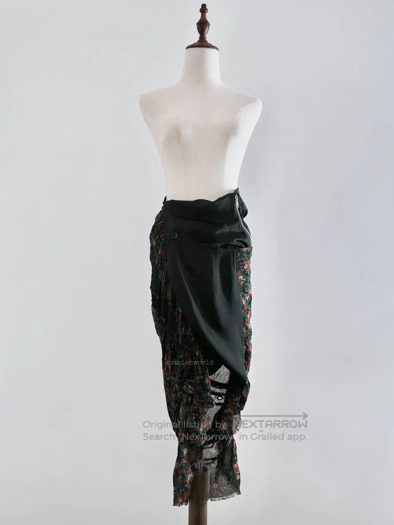 Junya Watanabe Junya Watanabe size S Floral Skirt Size 22" - 8 Thumbnail