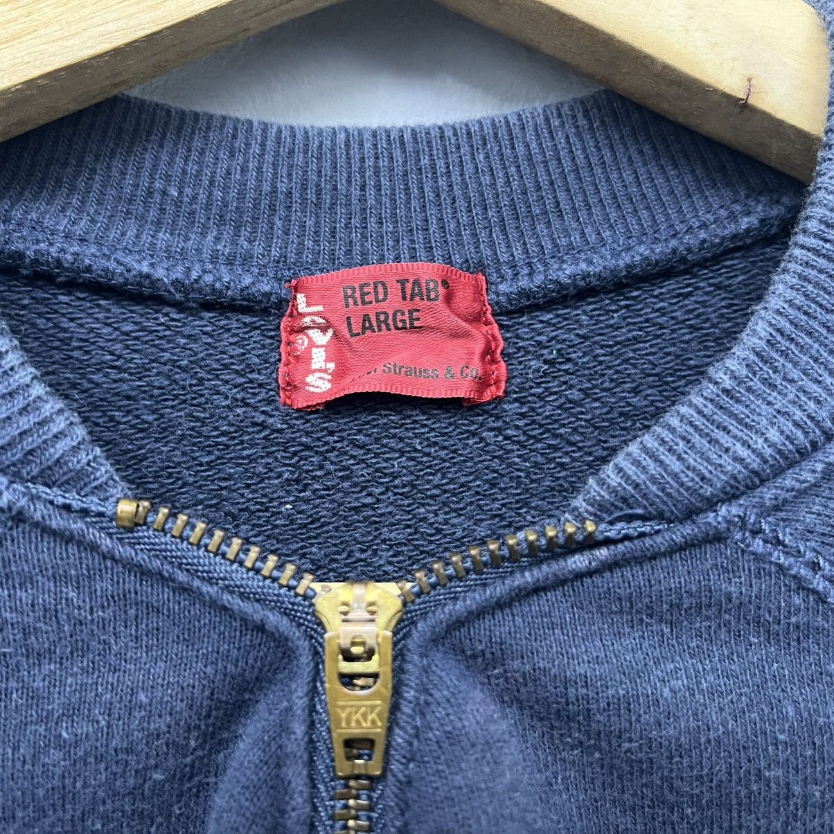 Levi's Vintage Levis Red Tab Quarter Zip Sweatshirt Size US M / EU 48-50 / 2 - 7 Thumbnail
